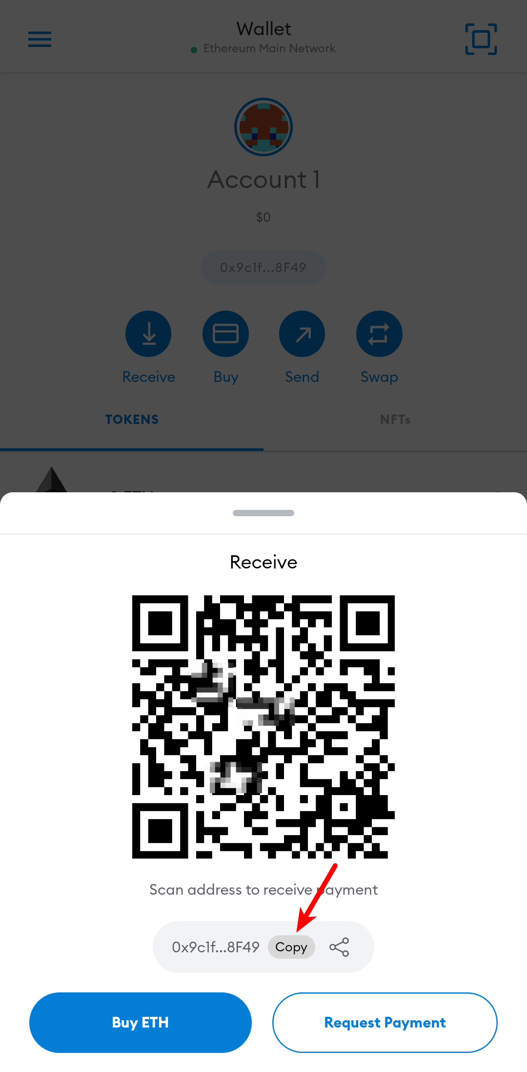 send crypto from coinbase to metamask