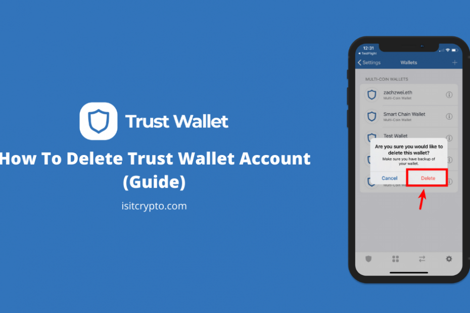 delete trust wallet account quick guide