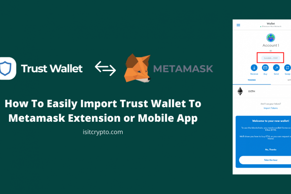 import trust wallet to metamask image