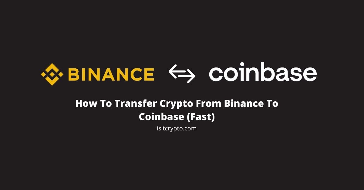 how to move money from binance to coinbase