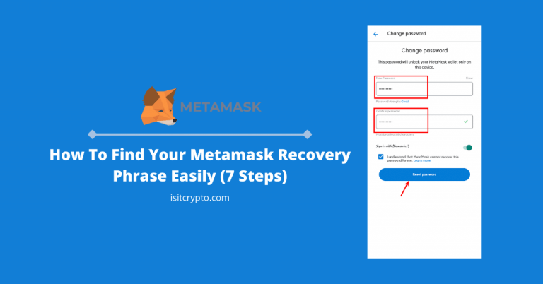 cant remember metamask password or phrase