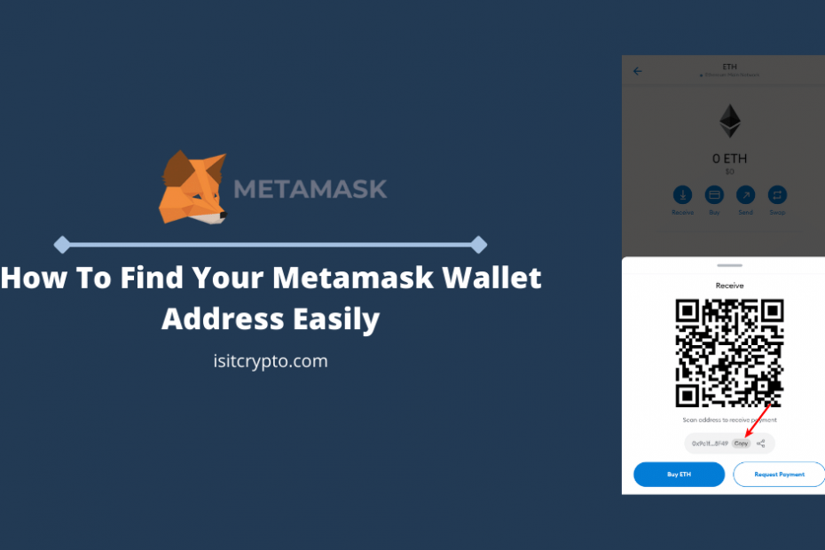 find metamask wallet address