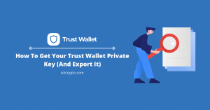 find trust wallet private key and export