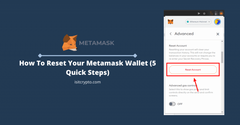 metamask how to reset transactions