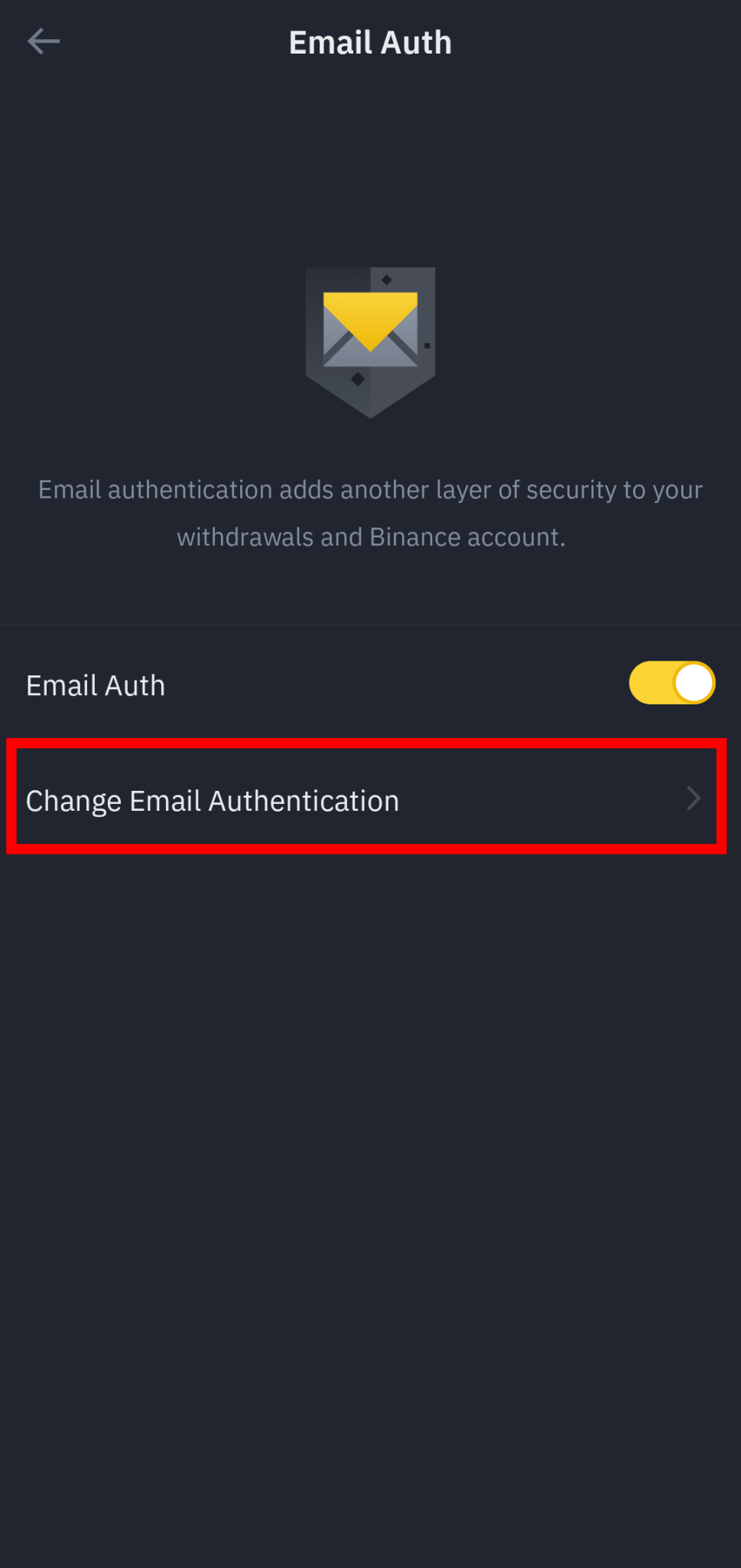binance email address