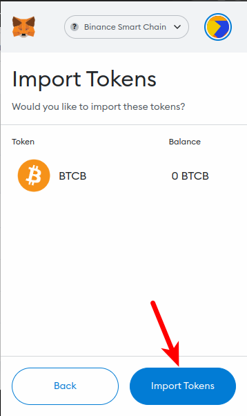 add bitcoin to metamask wallet