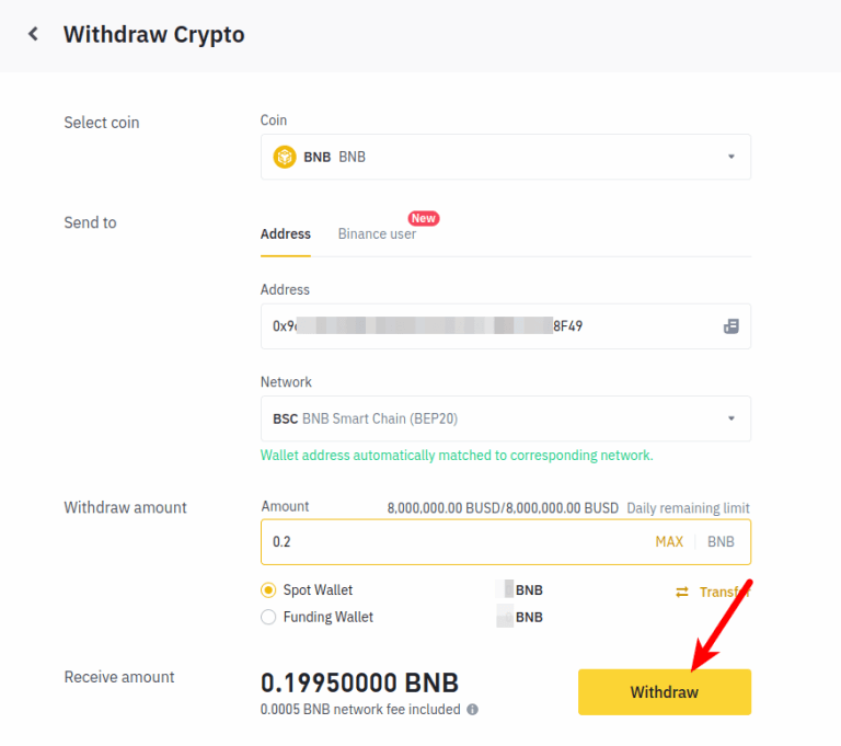 How To Transfer BNB From Binance To Metamask - IsItCrypto