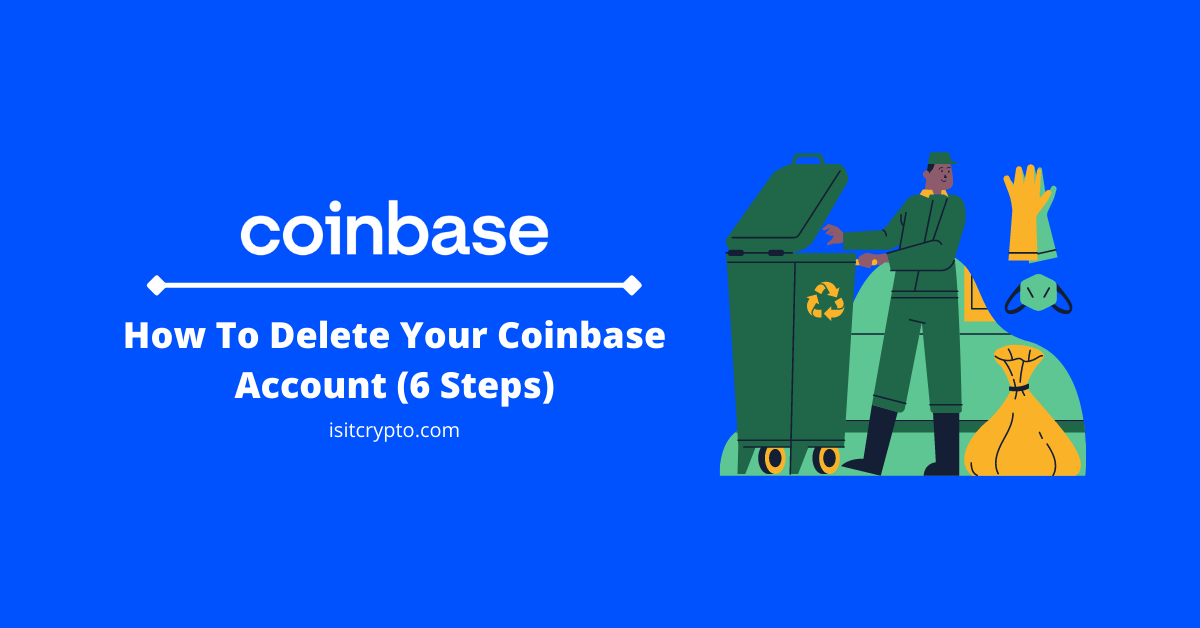 delete a coinbase account