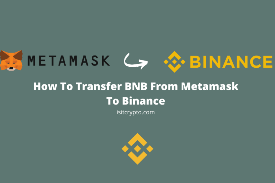 transfer bnb from metamask to binance