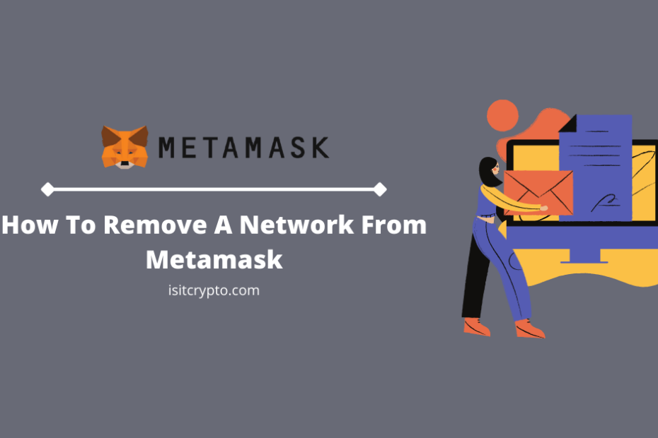 remove metamask network image