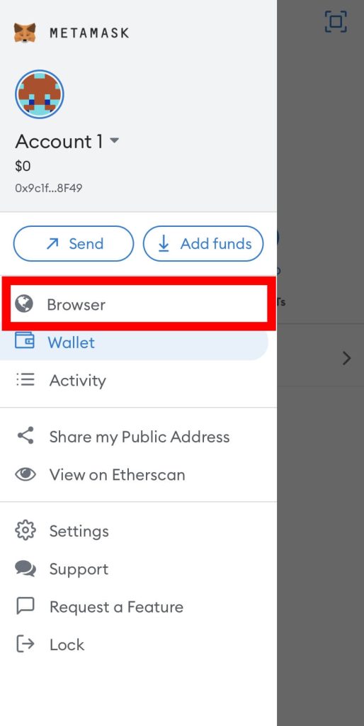 How to easily connect MetaMask wallet to OpenSea